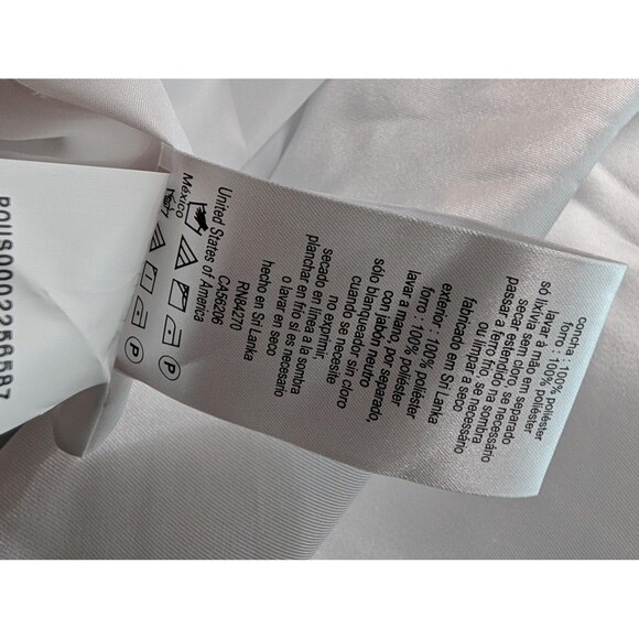 DB Studio Wedding Dress White Strapless High Low Gown 12 - Picture 12 of 12